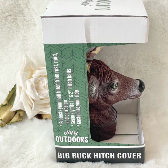 🆕NWT  BIG BUCK HITCH COVER Quick & Easy Installation Protects your ball hitch - Picture 2 of 5
